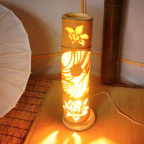 竹灯り・竹あかり・竹灯籠・竹灯篭・竹ランプ ～～ 癒しの灯り☆揺らぎ