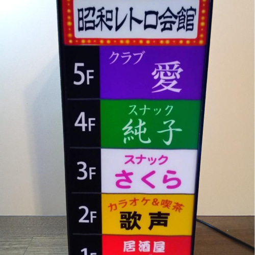 電光看板 展示、テナント用、レストラン／居酒屋 ／スナック展示