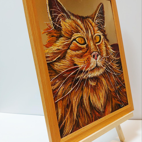 油絵 絵画 【猫】 絵画 HR 通販 13254414|Creema(クリーマ) 油絵 絵画 【猫】 絵画 HR 通販 13254414|Creema(クリーマ)