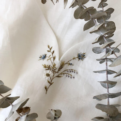 Brise de printemps】リネン刺繍トート オズ トートバッグ towelket