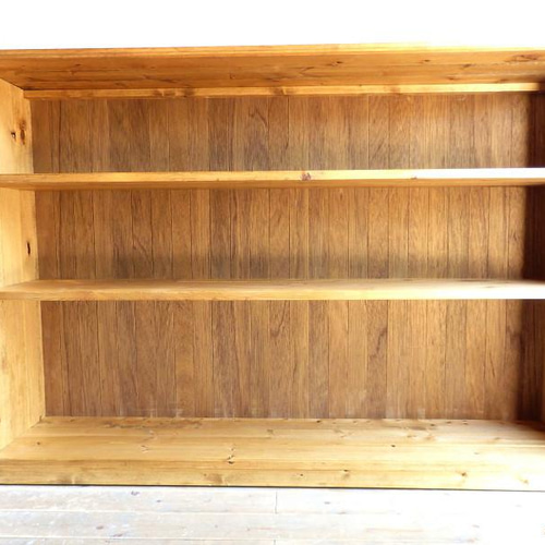 サイズデザインオーダー可！超ワイド4段ラック●ナチュラルブラウン無垢材●受注製作 送料がかなり安くなりました！☆オーダー可！○超ワイドデザイン