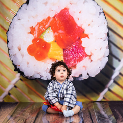 恵方巻マット  節分飾りに！  おうちスタジオ  節分タペストリー 4枚目の画像