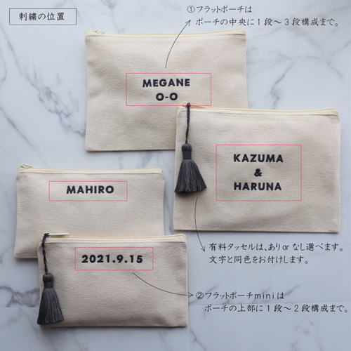 はーちゃん♥フラットポーチオーダー品 Brunch Brother ブランチブラザー ランチポーチ(トースト): 通常