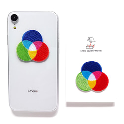 フェイラー　iPhone13pro スマホケース　刺繍カードワッペンシール フェイラー iPhone13pro スマホケース 刺繍カードワッペンシール