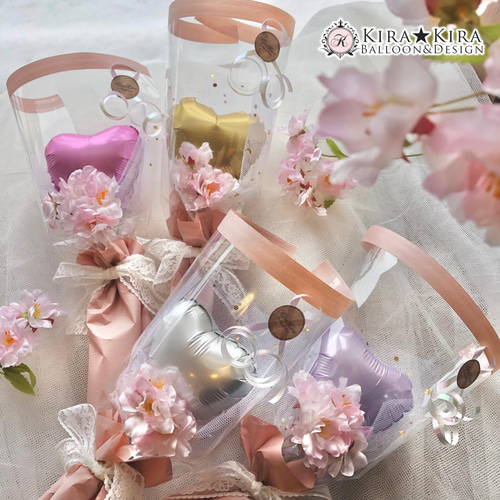 楽天市場】卒園・卒業のギフトに。桜＆メッセージバルーン