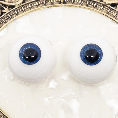 レジンアイ ドールアイ 18mm Deep blue 球体関節人形 bjd