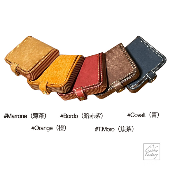 【積革】コイントレーレイヤーウォレットtype.R 3枚目の画像