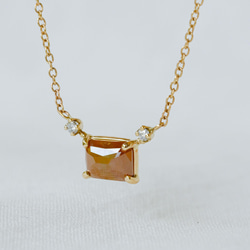 littlest bouquet Diamond Necklace Caramel 3枚目の画像