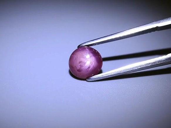 天然石 スター ルビー ルース 1.72ct アフリカ産　優しく綺麗な色味！ 6枚目の画像