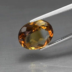 大粒7.46ct!! 天然石 シャンパン トパーズ ルース ブラジル産　オーバルカット！ 7枚目の画像