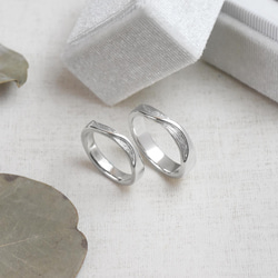 【刻字】化學反應 | 情侶對戒 客製化戒指 925純銀 手工銀飾 情人禮物 第2張的照片