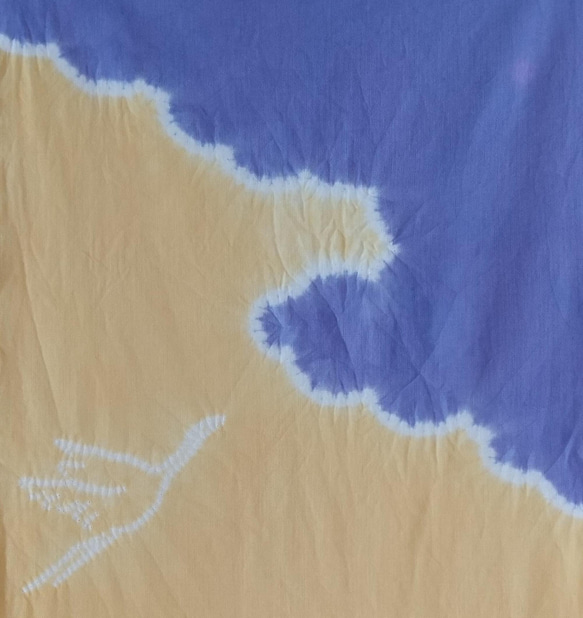 有松・鳴海絞　手ぬぐい「瑞雲」 4枚目の画像