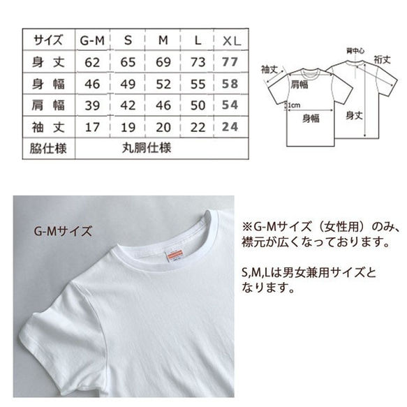 送料無料☆　型染め　水玉クラゲのTシャツ　ステンシル　 6枚目の画像