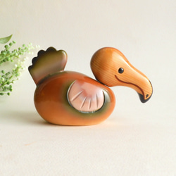 ドードー鳥 （★台付き） Dodo bird / wood animal 1枚目の画像