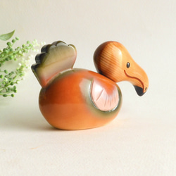 ドードー鳥 （★台付き） Dodo bird / wood animal 6枚目の画像