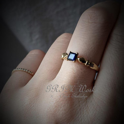 【受注生産】～GRIM Works～｜S/C RING （真鍮）｜Square Ring｜真鍮製｜Brass 6枚目の画像