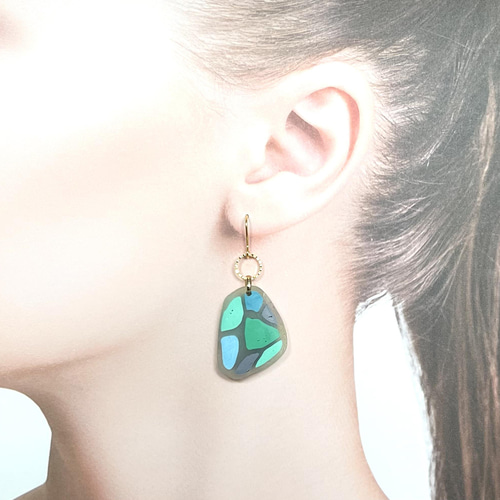 ポリマークレイピアス ピアス（フック・チェーン） Ad Mare 通販