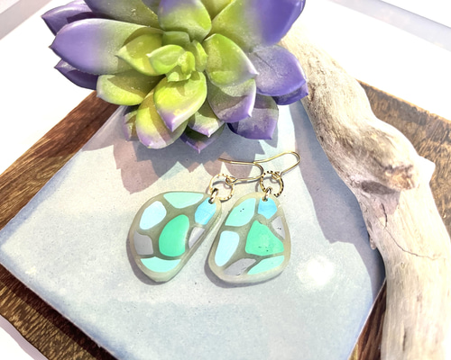 ポリマークレイピアス ピアス（フック・チェーン） Ad Mare 通販