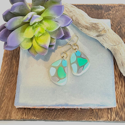 ポリマークレイピアス ピアス（フック・チェーン） Ad Mare 通販