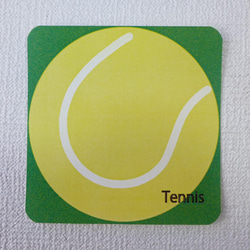 [國內免運費] 網球留言卡 24 張 第1張的照片