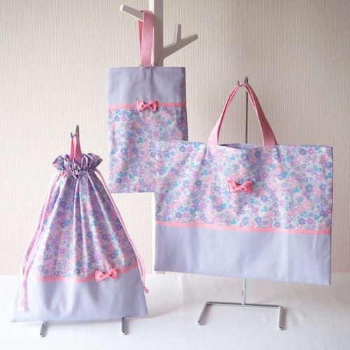 LB481☆まめmama様専用☆レッスンバッグ8点セット☆ハンドメイド