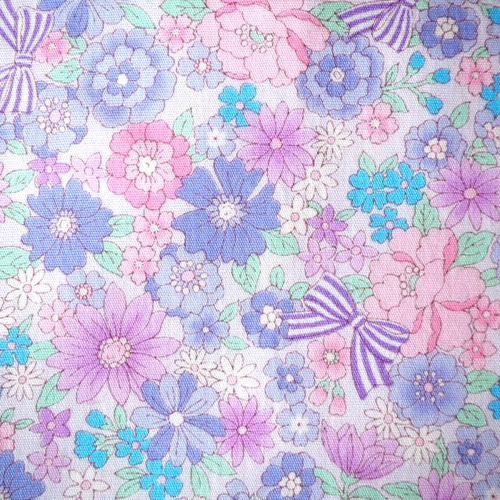 花柄×ラベンダーストライプ　入園入学3点セット 女の子　ハンドメイド 1527275751.jpg?1648984339