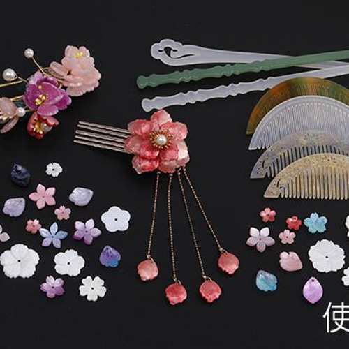 ハンドメイド　資材 BLAZE（手芸） がま口 口金 パーツ 2色2デザイン vol.2 丸型 角