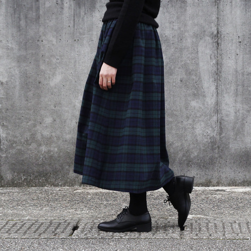 ラルフローレン　ブラックウォッチ　タータンチェック　プリーツ　キルト　スカート ラルフローレン ブラックウォッチ タータンチェック プリーツ キルト