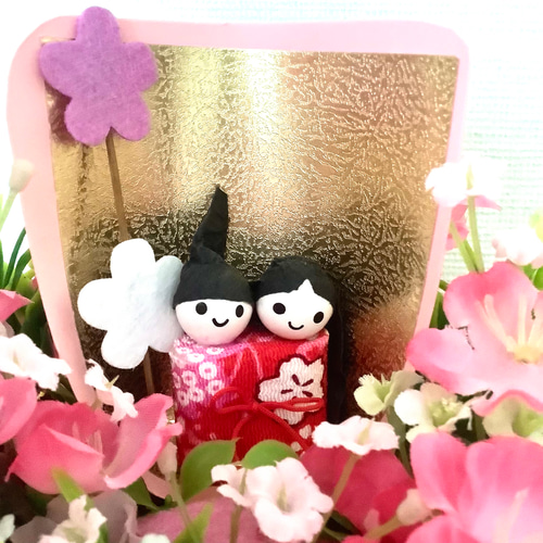 ひな祭り アレンジメント 造花❣️めーちゃん様専用❣️2つ