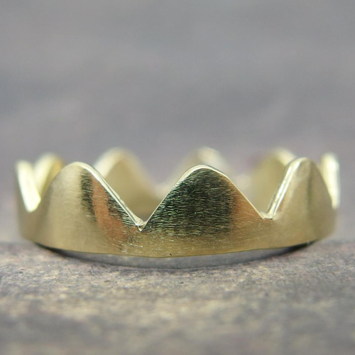真鍮の王冠リング【brass】 指輪・リング Norcca 通販 13259583