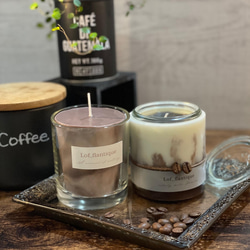 Tea time candle［Coffee］2点セット 送料無料 2枚目の画像