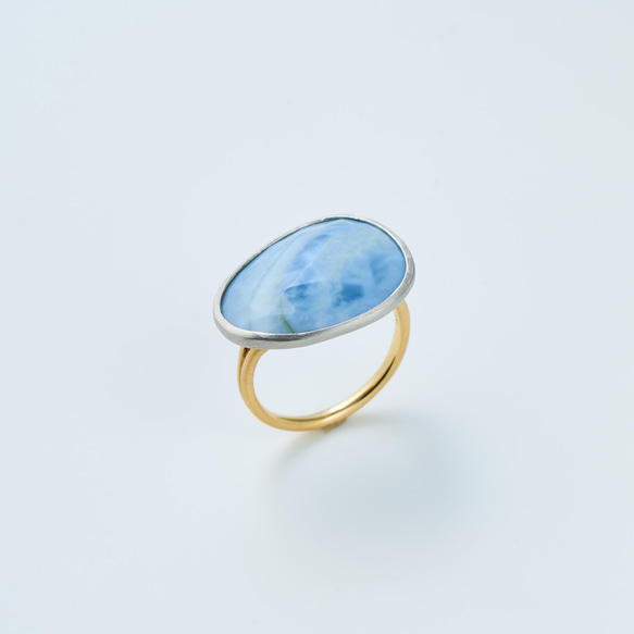 オパール リング / Ethiopian Opal Ring - ショップ NATSU WORKS
