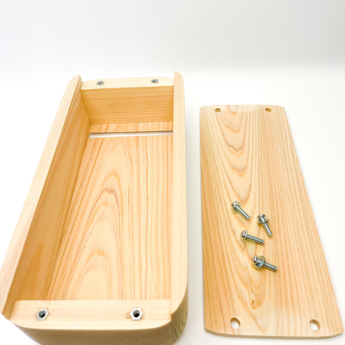 大人の貯金箱】☆100万円貯まる☆木製☆長財布☆財布☆檜☆桧
