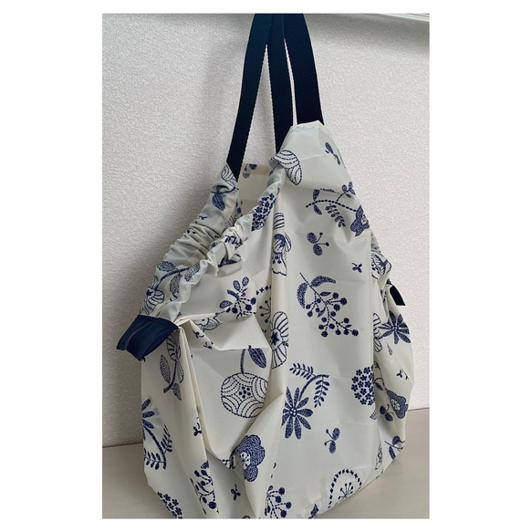 シュパット風エコバッグ エコバッグ ナイロンオックス生地 ナイロン  