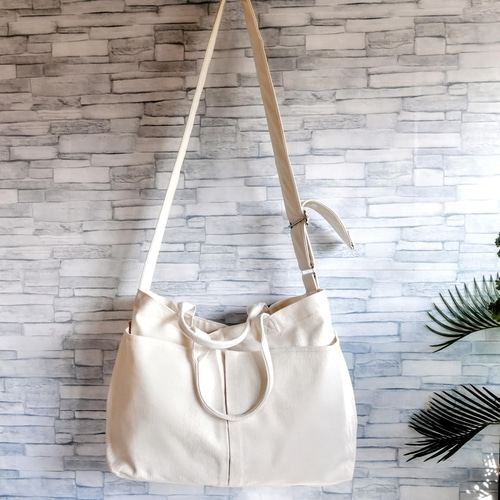ツインポーチバッグ作り方,How To Make Twin Pouch Bag