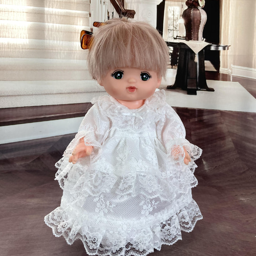 メルちゃんウエディングドレス靴込み3点セット おもちゃ・人形 うさ
