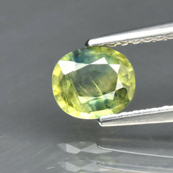 天然石 バイカラー サファイア ルース 0.77ct オーストラリア産　綺麗なバイカラーの色味！ 1枚目の画像