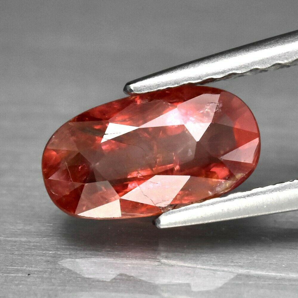 天然石 ピンク オレンジ サファイア ルース 1.03ct アフリカ産