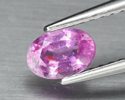 天然石 ピンク サファイア ルース 0.54ct スリランカ産 非加熱 綺麗な