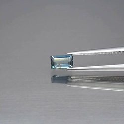 天然石 ブルー グリーン サファイア ルース 0.44ct ナイジェリア産 非加熱　綺麗なブルーカラーの煌めき！ 9枚目の画像