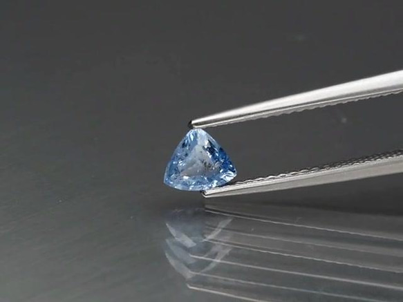 天然石 ブルー サファイア ルース 0.45ct マダガスカル産　綺麗なブルーカラーの色味！ 9枚目の画像