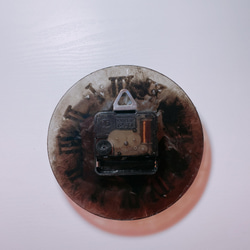掛け時計 レジン ハンドメイド 時計 インテリア 2枚目の画像