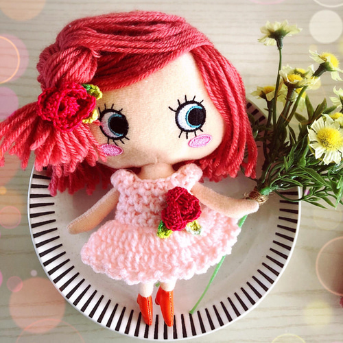 ☆ハンドメイド イルメール マリーちゃんお洋服(薄ピンク)2点セット