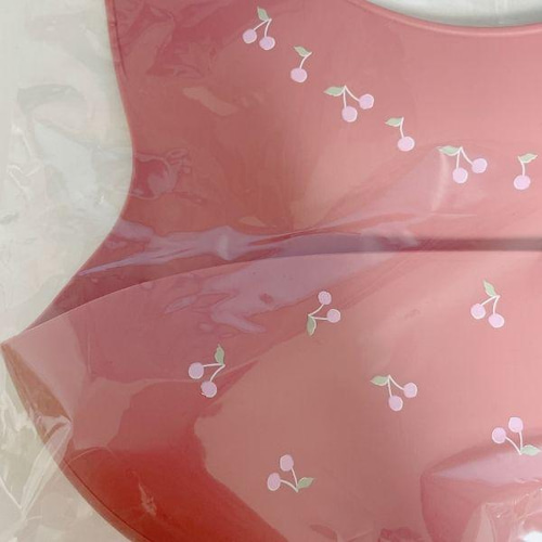 no.1 訳あり チェリー さくらんぼ ビブ スタイ お食事スタイ かわいい