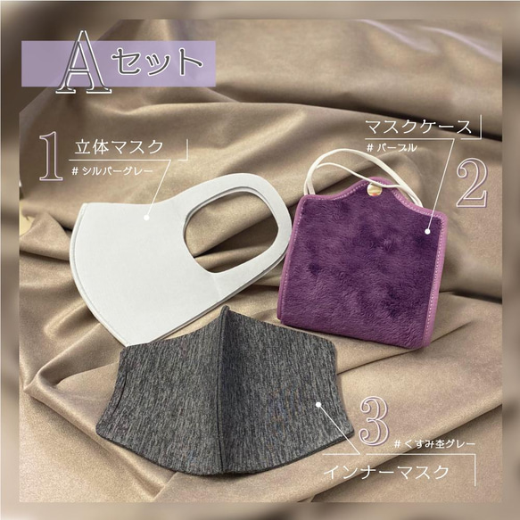 お得な3点セット 快適マスク マスクケース インナーマスク MA-02 MA-22 MAG-5 3枚目の画像