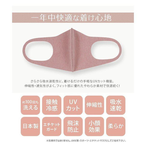 お得な3点セット 快適マスク マスクケース インナーマスク MA-02 MA-22 MAG-5 9枚目の画像