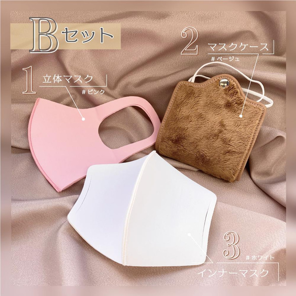 お得な3点セット 快適マスク マスクケース インナーマスク MA-02 MA-22 MAG-5 4枚目の画像