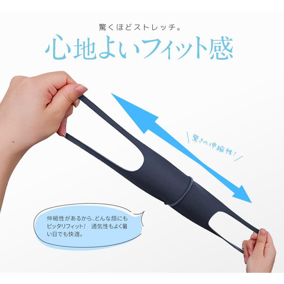お得な3点セット 快適マスク マスクケース インナーマスク MA-02 MA-22 MAG-5 11枚目の画像
