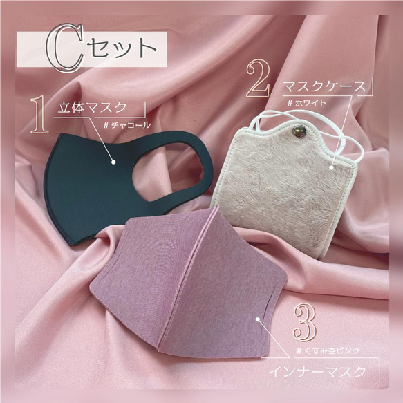 お得な3点セット 快適マスク マスクケース インナーマスク MA-02 MA-22 MAG-5 5枚目の画像