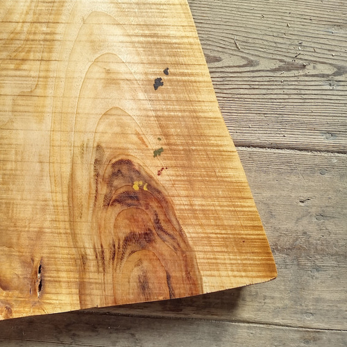 木製看板製作】 一枚板 楠 くす / 自然塗装 33cm×41cm 表札・ネーム